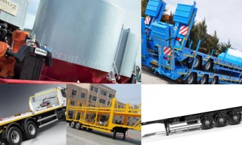 Tipper Semi Trailers İle İnşaat Malzemesi Taşımacılığı